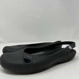 Crocs Women’s Size 10 W Diamond Embellishment Ballerina Flats